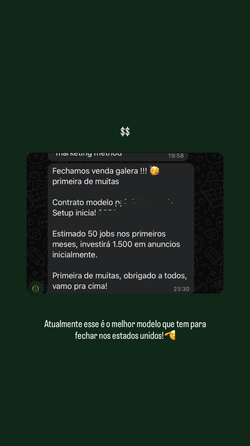 Resultado real - primeiro cliente